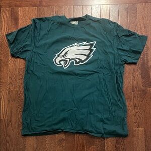 Fanatics Philadelphia Eagles Saquon Barkley Dark Green Short Sleeve Logo Tee